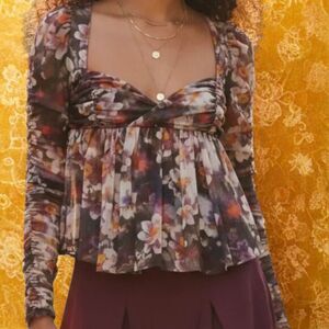 Urban Outfitters Fairy Coquette Lolita Carried Away Blouse